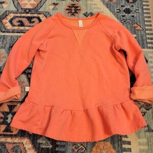 Childhoods Clothing Peplum Terry Top